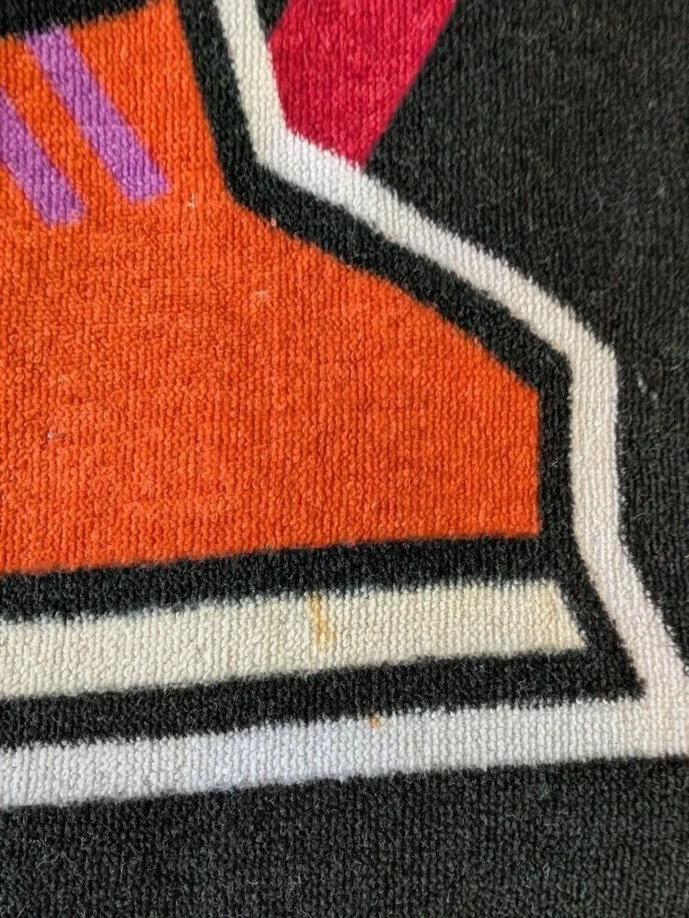 Vintage 90s Phoenix Coyotes KACHINA Logo Beach Towel NHL
